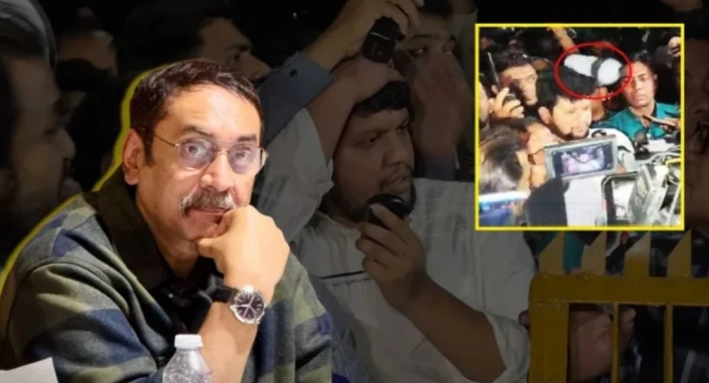 উপদেষ্টাকে বোতল নিক্ষেপ :মাহফুজের পাশে দাঁড়ানতে পিনাকীর আহ্বান