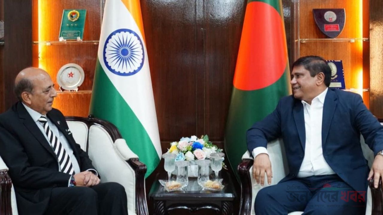 প্রধানমন্ত্রীর প্রতিরক্ষা উপদেষ্টার সঙ্গে ভারতের হাইকমিশনারের সৌজন্য সাক্ষাৎ 