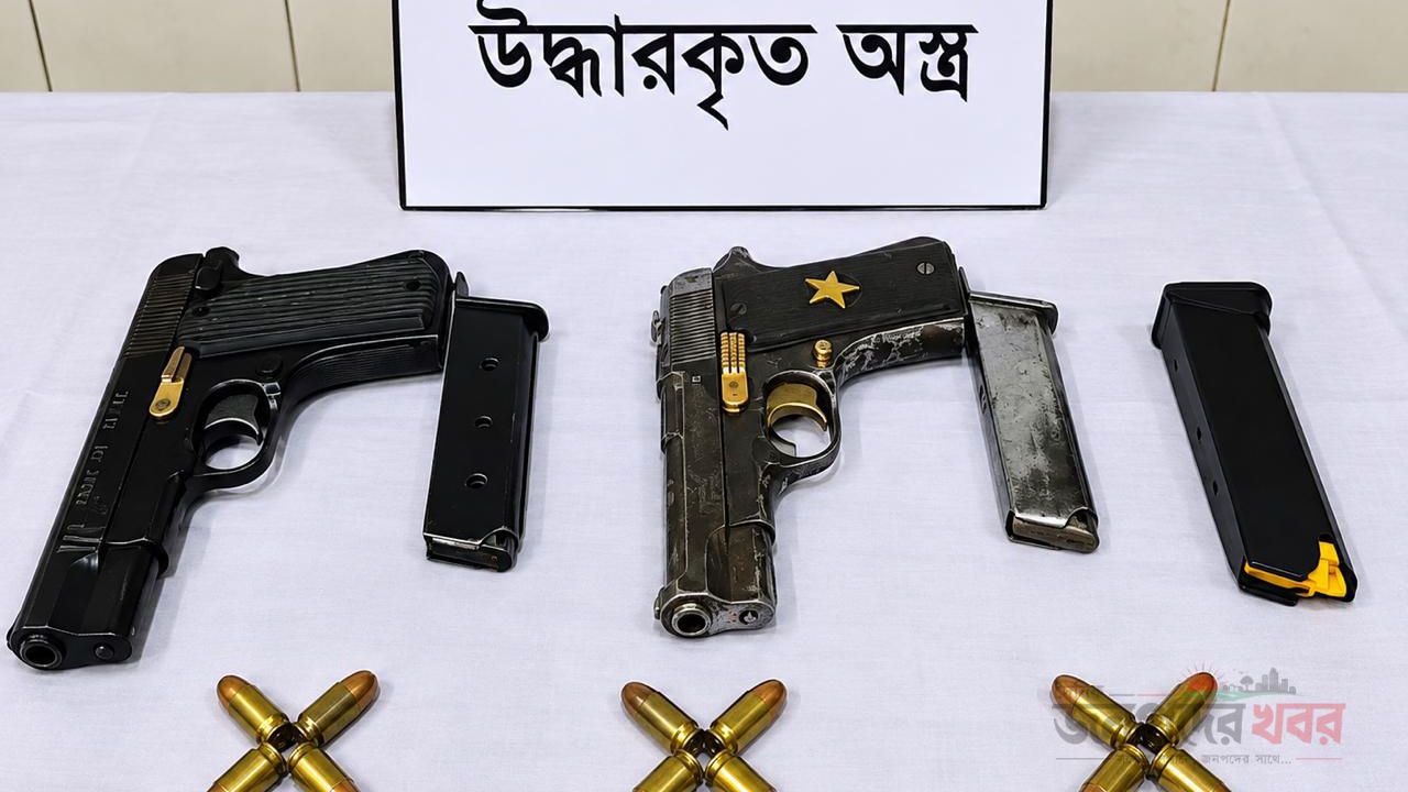 গেন্ডারিয়ায় গোলাগুলি: উদ্ধারকৃত অস্ত্রের মধ্যে রয়েছে পুলিশের লুণ্ঠিত ম্যাগাজিন-গোলাবারুদ