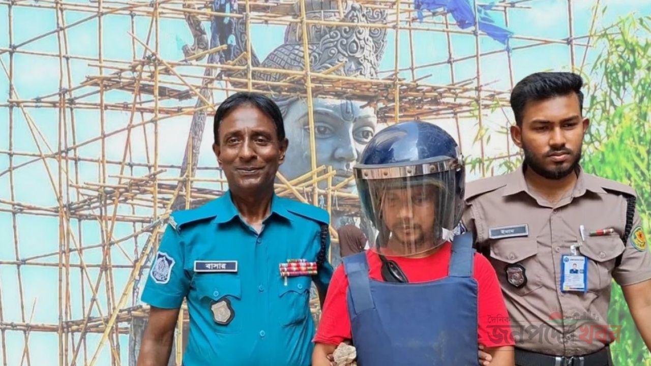 রাম বিগ্রহ নির্মাণের উদ্যোক্তা হরিদাস দুই দিনের রিমান্ডে