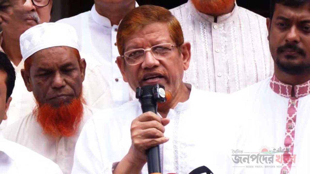 ১১ দলের পরবর্তী লংমার্চ মানিক মিয়া অ্যাভিনিউ থেকে রংপুর